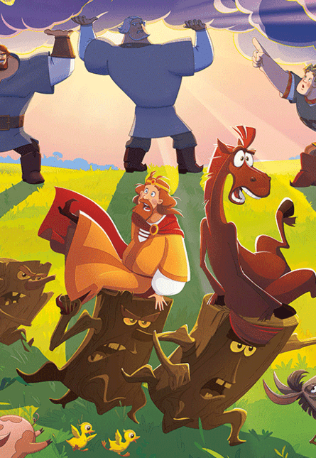 Три богатыря и свет клином