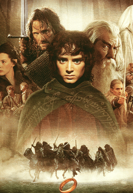 Властелин колец: Братство кольца (предсеанс. обсл.) & к/ф Край вдохновения